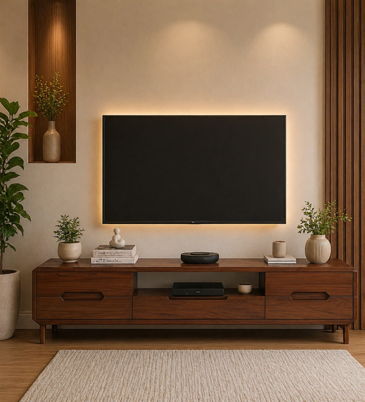 Luxury-Walnut-Finish-TV-Unit-with-Backlit-Panel-Design-5.webp Luxury Walnut Finish TV Unit with Backlit Panel Design - Image 1