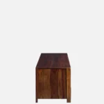 Minimalist Sheesham Wood TV Console with Open Shelf - Image 6