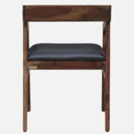 klint Sheesham Wood Arm Chair In Honey Oak Finish - Image 7