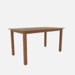 Premium 6 seater wooden dining table set for modern dining room interior - Image 7