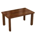 Dlvora Sheesham Wood 6 Seater Dining Set with Bench and Cushioned Chairs - Image 6