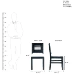 Talira Sheesham Wood 6 Seater Dining Set In Scratch Resistant Provincial Teak Finish - Image 2