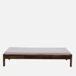 Erlina Premium Solid Wood Single Bed with Smooth Finish in Natural Tone for Bedroom - Image 7