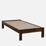 Erlina Premium Solid Wood Single Bed with Smooth Finish in Natural Tone for Bedroom - Image 8