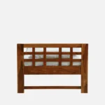 Aonlora Wooden Single Bed with Elegant Appearance and Strong Base in Natural Tone - Image 5