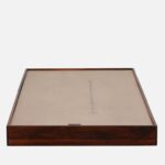 Weto Single Bed in Wenge Finish with Box Storage - Image 2