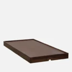 Denvio Wooden Single Bed in Dark Wenge Finish with Durable Build - Image 7