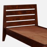 Lrenova Wooden Single Bed with Classic Style and Long Lasting Build Quality - Image 2