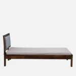 Eimvora Solid Wood Single Bed in Warm Natural Tone - Image 4