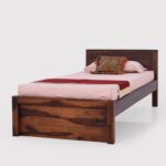 Vimbera Solid Wood Single Bed in Rustic Natural Tone - Image 5