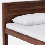 Norten Sheesham Wood Single Bed In Honey Oak Finish - Image 7