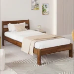 Soverb Single Size Bed In Brown Maple Colour - Image 5