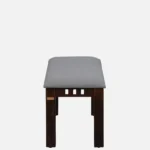 Sistel Sheesham Wood 4 Seater Dining Set In Scratch Resistant Provincial Teak Finish With Marble Top - Image 10