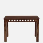 Eenvira Solid Wood Dining Table with Natural Flow Finish - Image 5