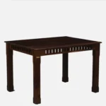 lolvira Solid Wood Dining Table in Pure Natural Essence Finish - Image 9