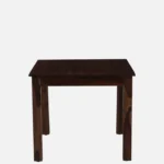 Norveth Solid Wood Dining Table in Deep Nature Tone - Image 3