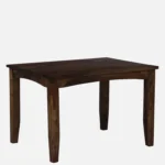 Nelmora Solid Wood Dining Table with Pure Grain Texture - Image 6