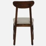 Anya Sheesham Wood Dining Chair In Scratch Resistant Provincial Teak Finish (SET OF 2) - Image 4