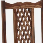 Trisa Sheesham Wood Dining Chairs in Scratch Resistant Honey Oak Finish (Set Of 2) - Image 8