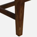 kroump Sheesham Wood Dining Chair In Provincial Teak Finish (Set Of 2) - Image 9