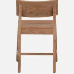 Zehan Acacia Wood Dining Chair in Natural Finish(SET OF 2) - Image 7
