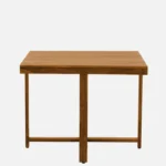 Oeltrona Sheesham Wood Dining Table Set in Warm Natural Tone with Smooth Finish - Image 4