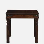 Porvexa Solid Wood Dining Table with Natural Texture and Strong Wooden Base - Image 9