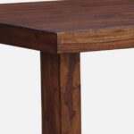 ldoria Sheesham Wood Dining Table in Classic Natural Finish - Image 3