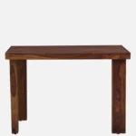 ldoria Sheesham Wood Dining Table in Classic Natural Finish - Image 11