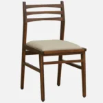 Balvona Solid Wood Dining Table in Earthy Natural Tone - Image 4