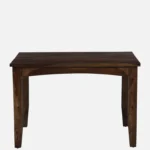 Ylara Solid Sheesham Wood 4 Seater Dining Table in Natural Teak Finish - Image 5