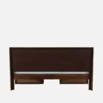 Fspen Contemporary Queen Size Storage Bed with Premium Cushion Headboard - Image 4