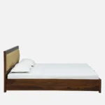 Orvesta Modern Storage Bed with Soft Headboard Finish - Image 6