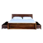 coodelle Contemporary Bed with Spacious Storage Compartments - Image 5