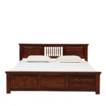 Kstoria Wooden Storage Bed with Elegant Interior Finish - Image 7