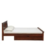 Kstoria Wooden Storage Bed with Elegant Interior Finish - Image 8