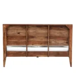 Dalerique Premium Natural Finish Double Bed for Luxury Bedroom Setup - Image 2