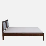 Uovanta Elegant Natural Texture Wooden Queen Bed for Stylish Bedrooms - Image 5