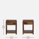 Ouvano Minimalist Bedside Cabinet for Modern Home Setup - Image 4