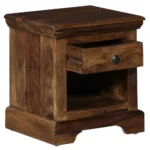 Prestive Bedroom Side Table with Utility Storage Shelf - Image 3