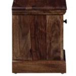 Prestive Bedroom Side Table with Utility Storage Shelf - Image 4