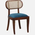 Book Sheesham Wood Dining Chair In Scratch Resistant Provincial Teak Finish - Image 4