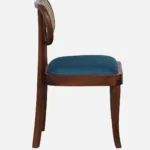 Book Sheesham Wood Dining Chair In Scratch Resistant Provincial Teak Finish - Image 7