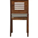 Tortina Sheesham Wood Dining Chair with Cushion Seat - Image 4