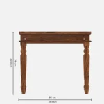 Grindavan Sheesham Wood Dining Table - Image 4