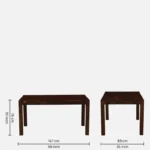 Kivaro Modern Natural Finish Dining Table - Image 3
