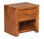 UrbanLeaf Modern Wooden Bedside Stand - Image 4