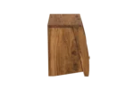 Vyoto Natural Wood Bedside Table with Drawer - Image 6