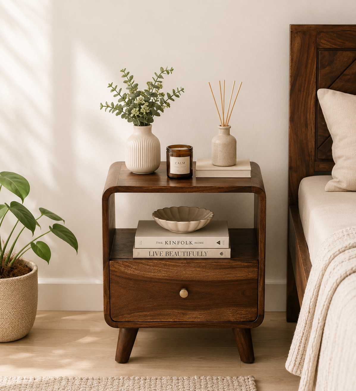 Palencia-Natural-Finish-Wooden-Side-Table-classic-wood-5.webp Palencia Natural Finish Wooden Side Table - Image 1