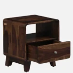 Palencia Natural Finish Wooden Side Table - Image 6